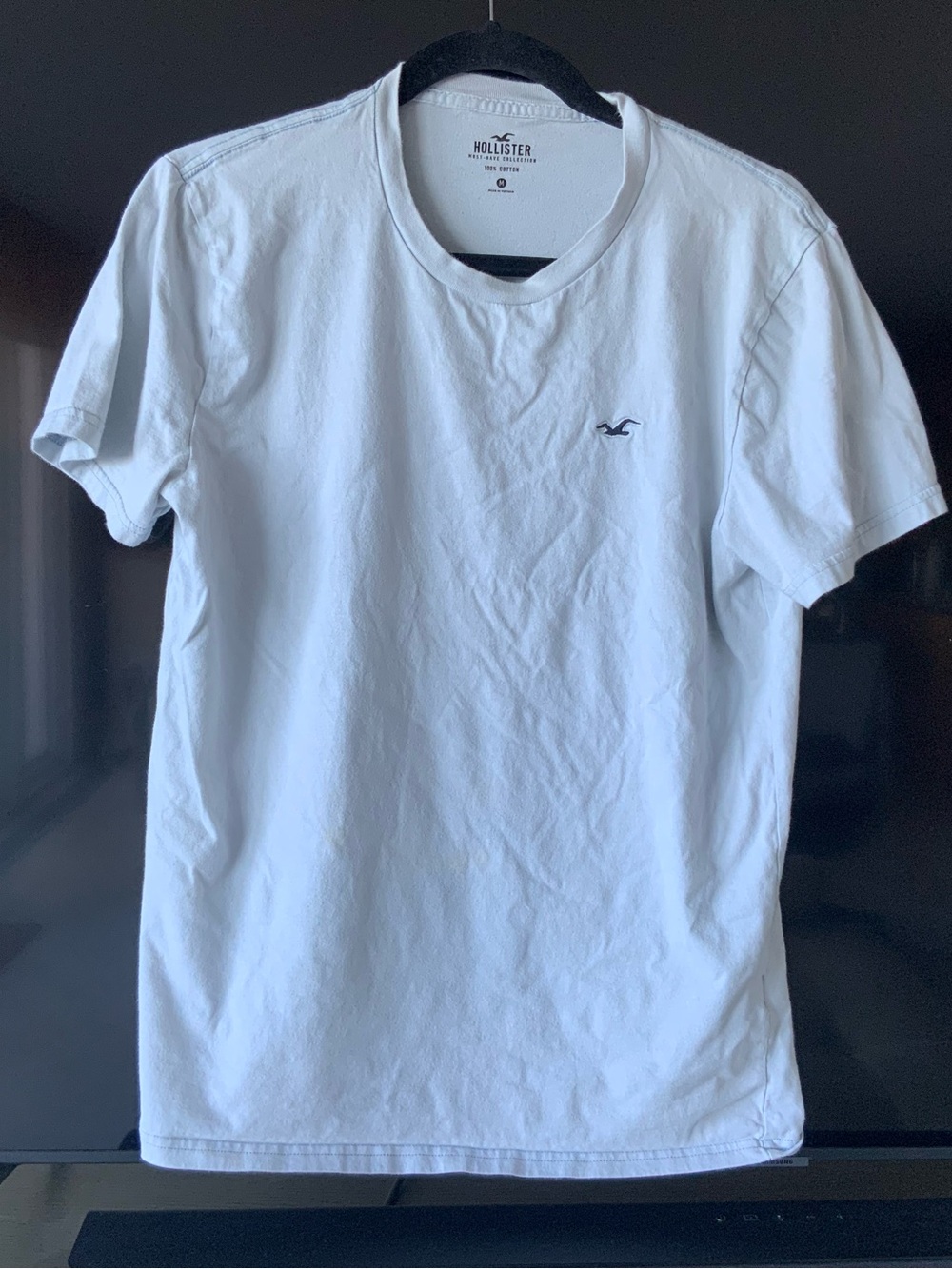 Hollister Men’s Classic Crew Neck T‑Shirt in Gray Size M